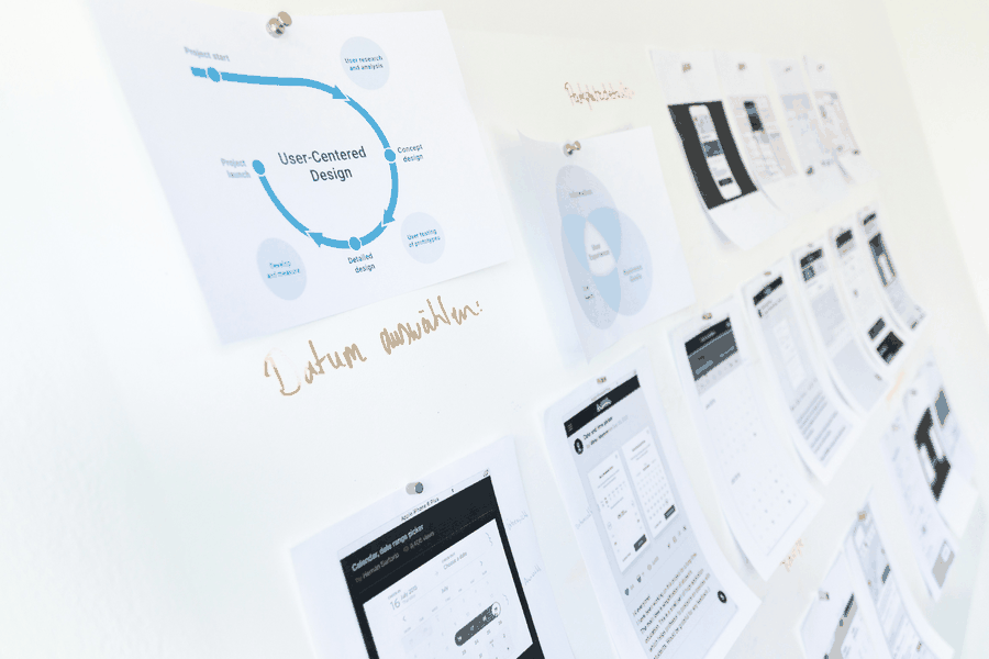 Team planning next steps for 3D Game Design (Architecture and Materials)